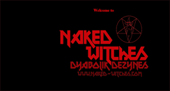 Desktop Screenshot of naked-witches.com